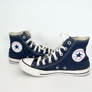 Converse Chuck Taylor High Top All Star NAVY BLUE Shoes Sneakers - Women’s 8